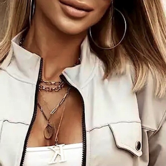 💜10/$25💜NEW 60mm Silver Hoop Earrings NEW - Picture 5 of 6